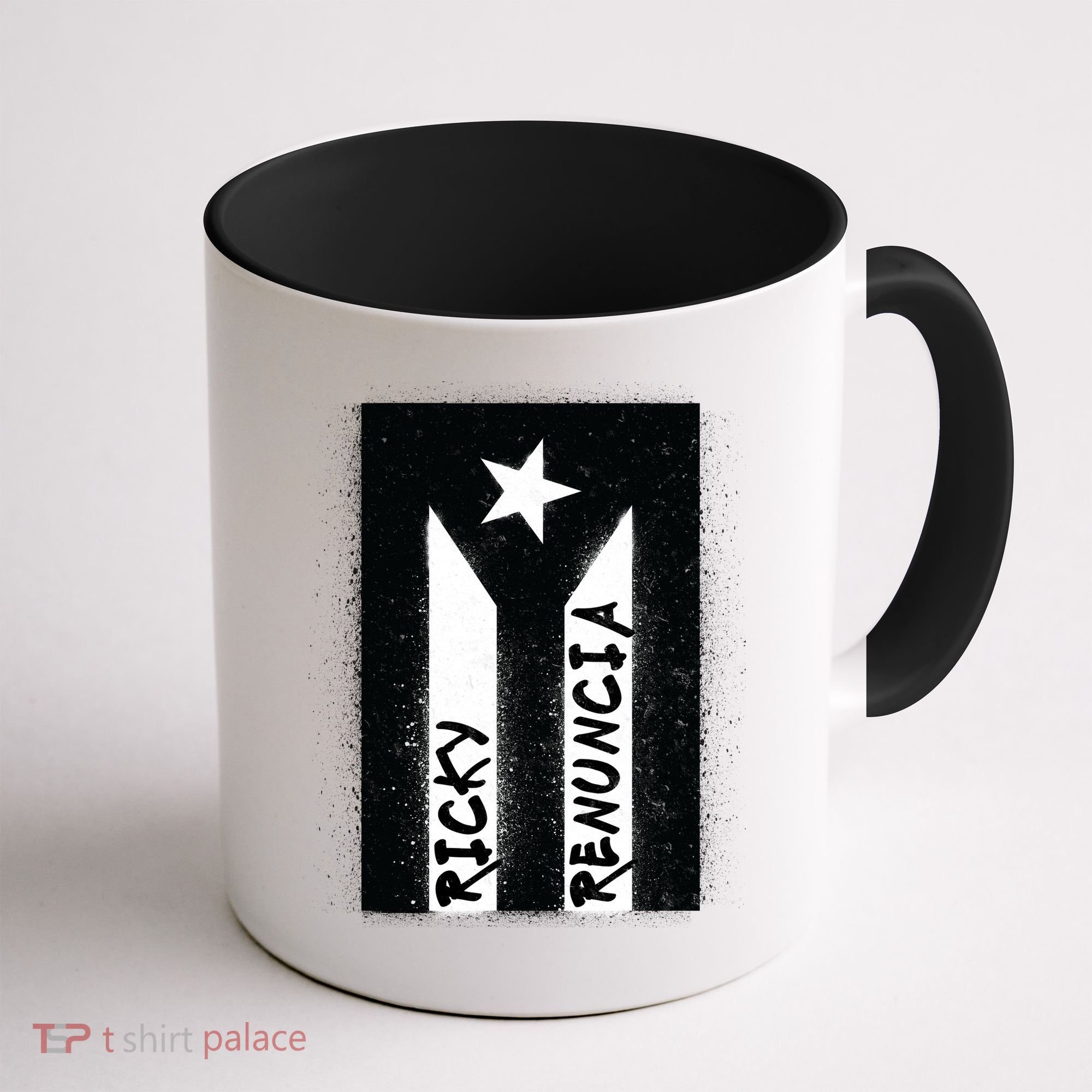 Ricky Renuncia Puerto Rico Flag Coffee Mug