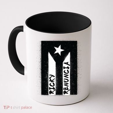 Ricky Renuncia Puerto Rico Flag Coffee Mug