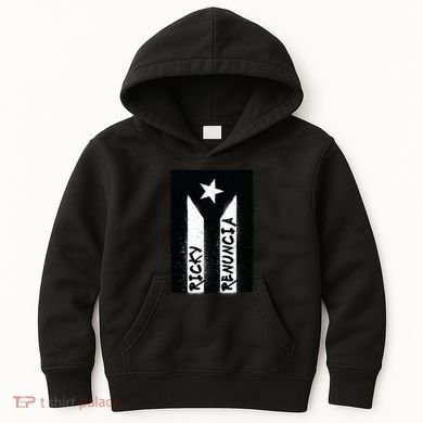 Ricky Renuncia Puerto Rico Flag Kids Hoodie