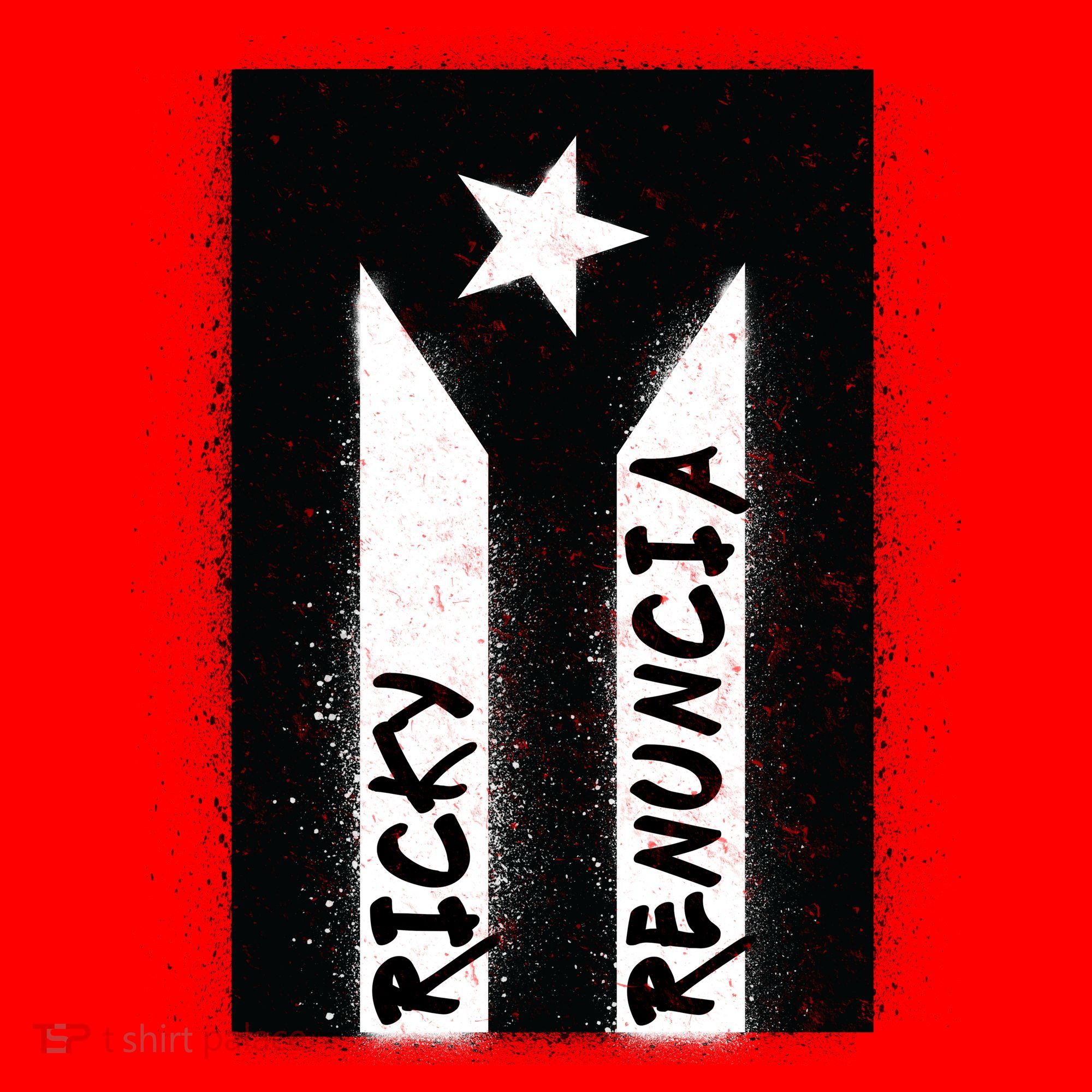 Ricky Renuncia Puerto Rico Flag Santa Hat