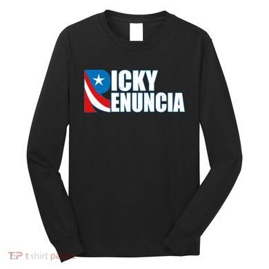 Ricky Renuncia Puerto Rico Star Logo Long Sleeve Shirt