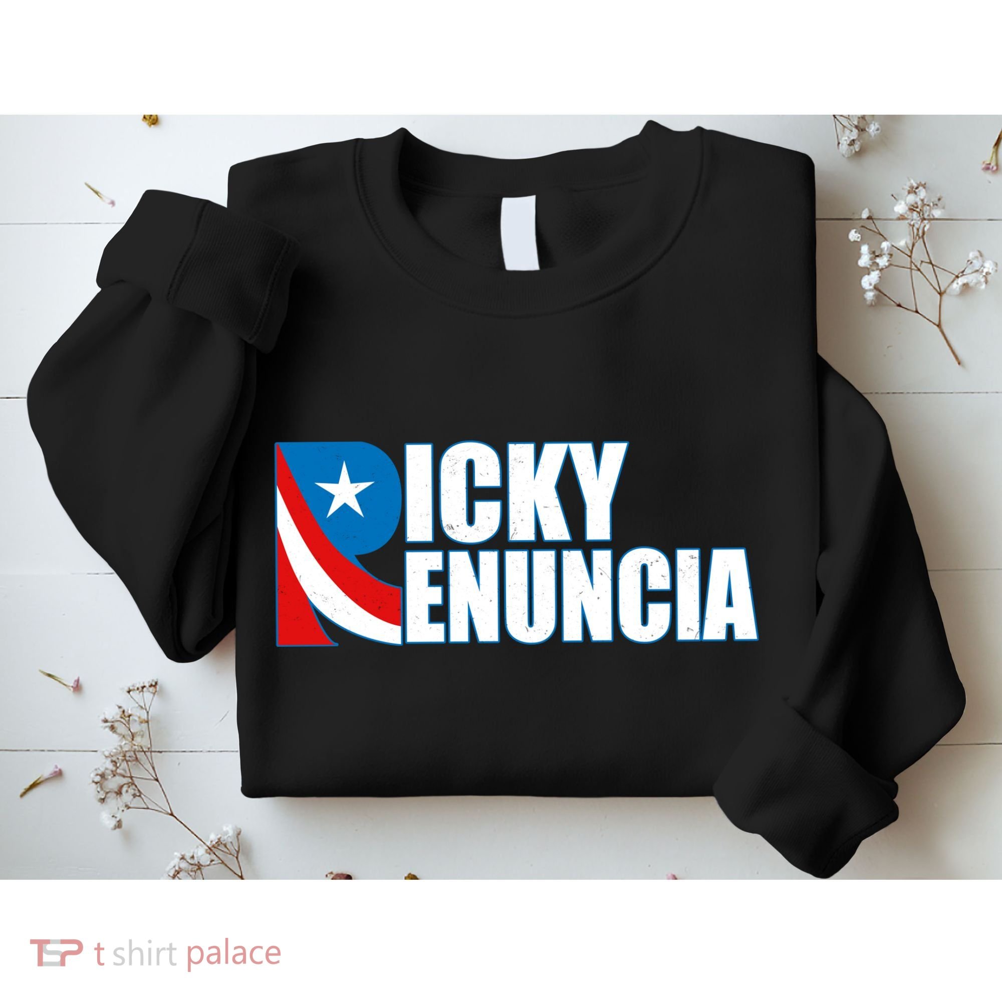 Ricky Renuncia Puerto Rico Star Logo Sweatshirt