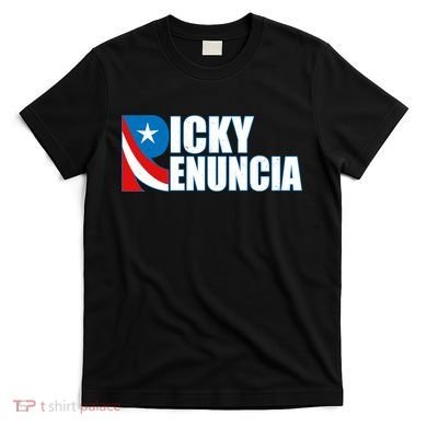 Ricky Renuncia Puerto Rico Star Logo T-Shirt