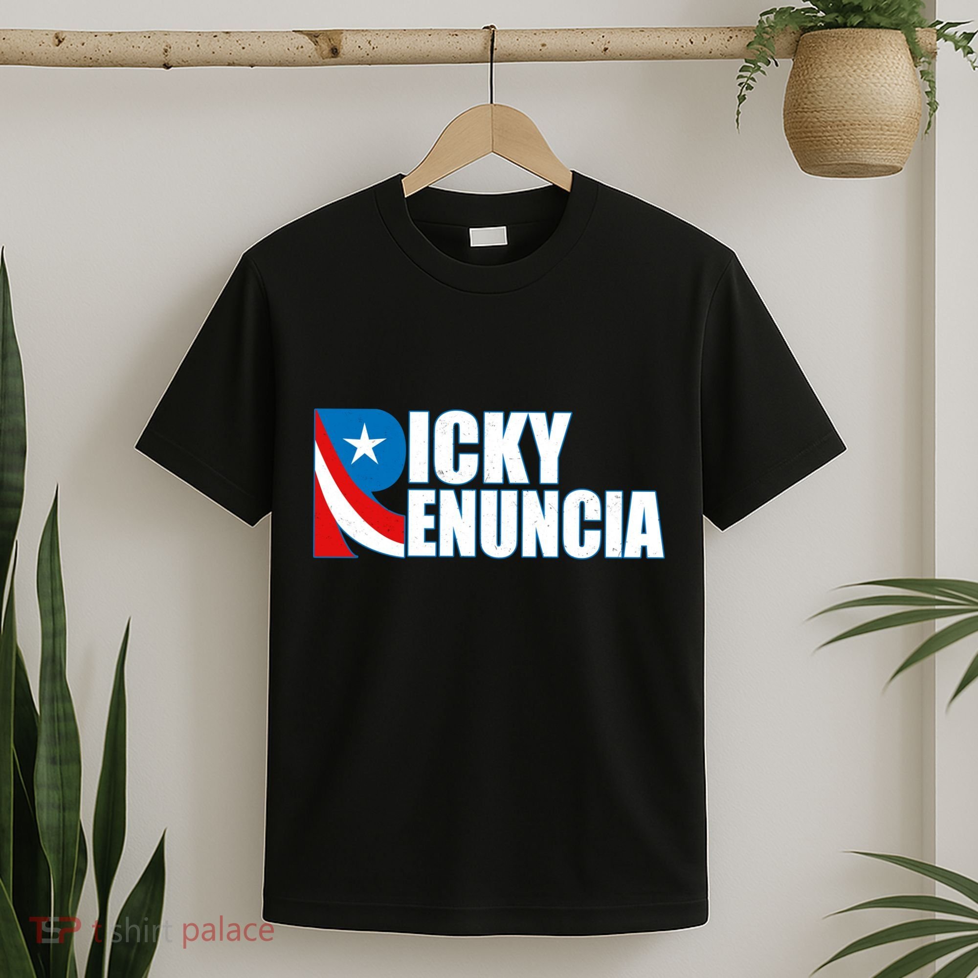 Ricky Renuncia Puerto Rico Star Logo T-Shirt