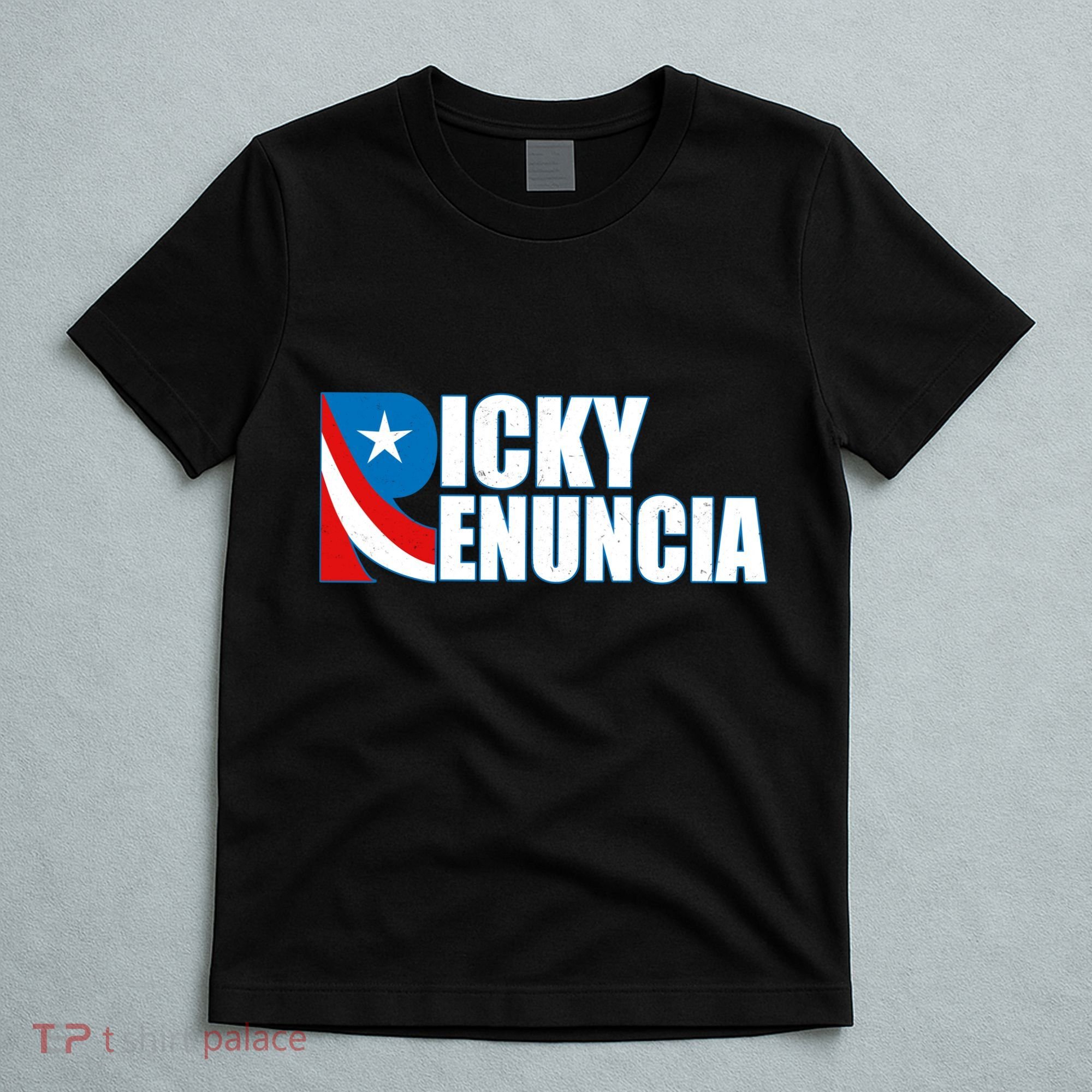 Ricky Renuncia Puerto Rico Star Logo T-Shirt