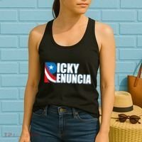 Ricky Renuncia Puerto Rico Star Logo Women's Tank Top thumb 2