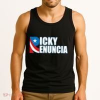 Ricky Renuncia Puerto Rico Star Logo Tank Top thumb 3