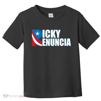 Ricky Renuncia Puerto Rico Star Logo Toddler T-Shirt