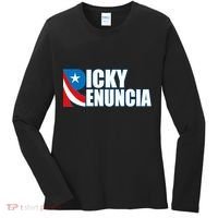Ricky Renuncia Puerto Rico Star Logo Women's Long Sleeve Shirt thumb 0