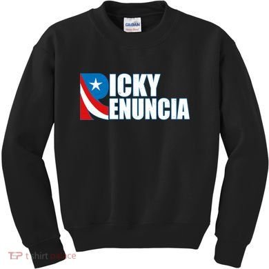 Ricky Renuncia Puerto Rico Star Logo Kids Sweatshirt