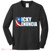 Ricky Renuncia Puerto Rico Star Logo Kids Long Sleeve Shirt thumb 0