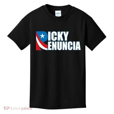 Ricky Renuncia Puerto Rico Star Logo Kids T-Shirt