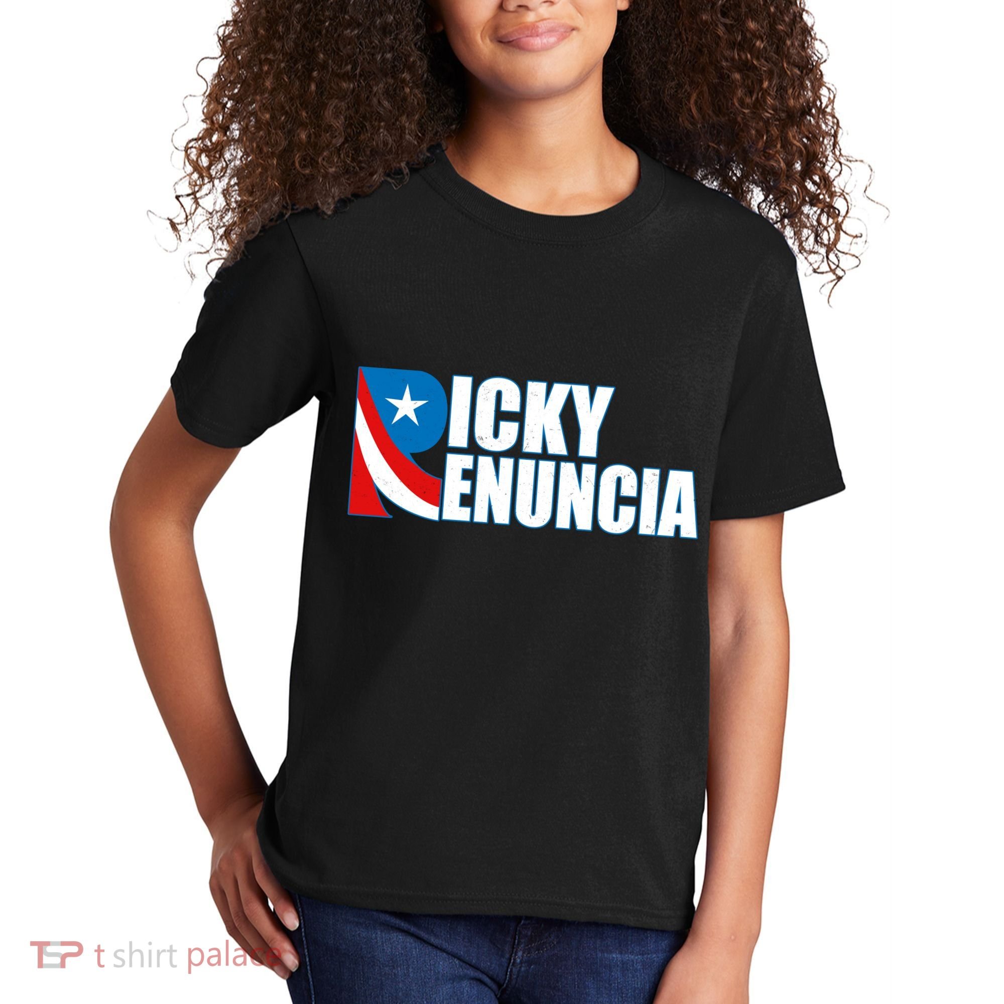 Ricky Renuncia Puerto Rico Star Logo Kids T-Shirt