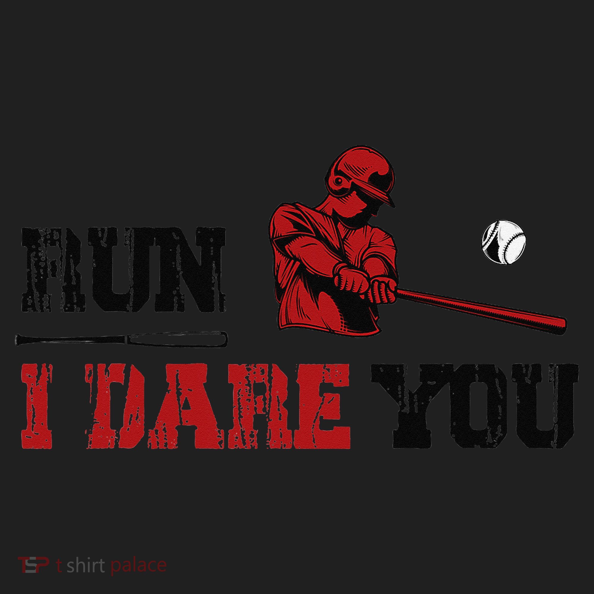 Run I Dare You Funny Baseball Catcher Baseball Player Lover Beanie