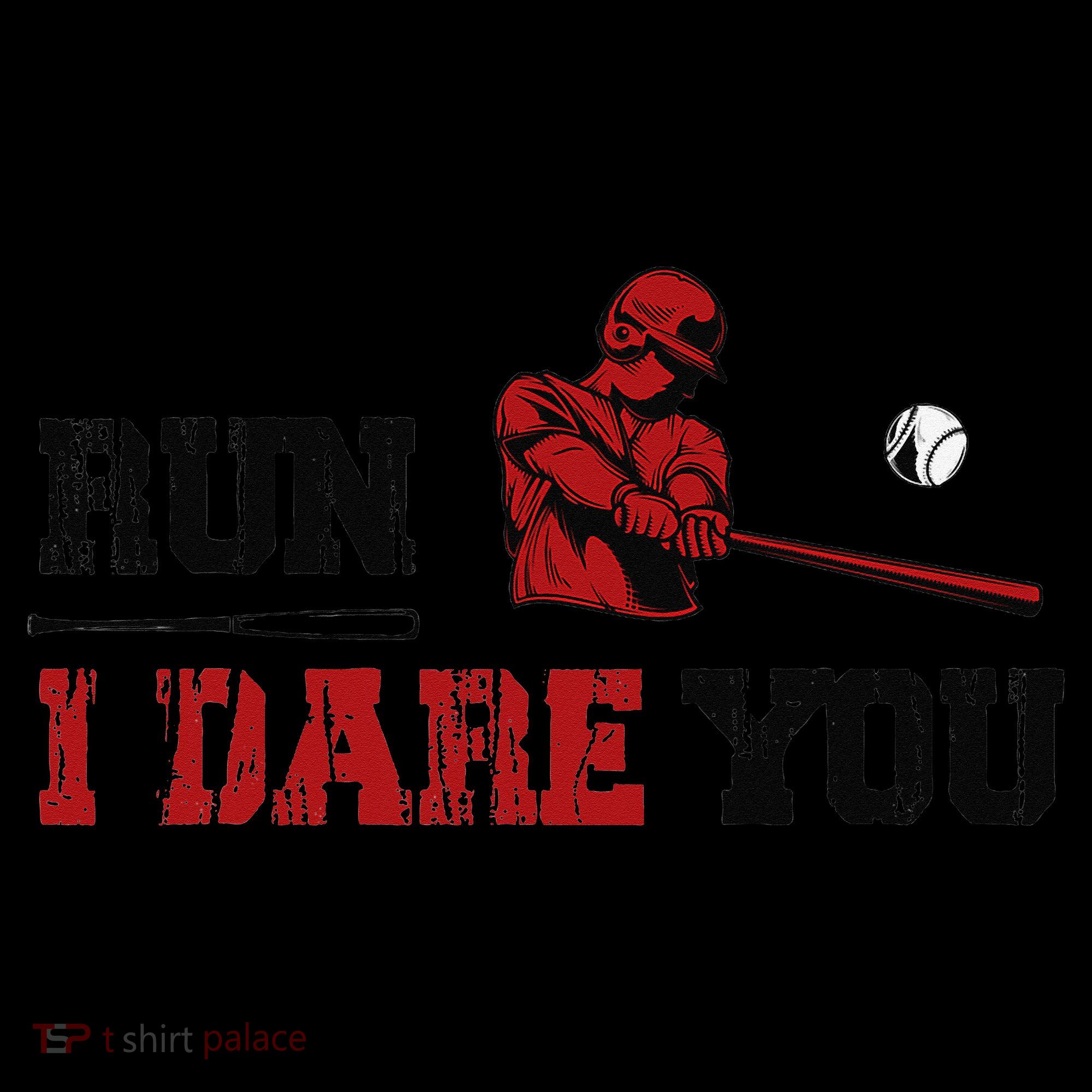 Run I Dare You Funny Baseball Catcher Baseball Player Lover Women's Tank Top