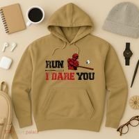 Run I Dare You Funny Baseball Catcher Baseball Player Lover Hoodie thumb 3
