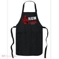 Run I Dare You Funny Baseball Catcher Baseball Player Lover Apron thumb 0