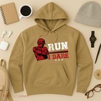 Run I Dare You Funny Baseball Catcher Baseball Player Lover Hoodie thumb 3