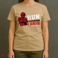 Run I Dare You Funny Baseball Catcher Baseball Player Lover T-Shirt thumb 4
