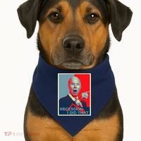 Recession I Did That Funny Joe Biden Meme Hope Style USA-Made Doggie Bandana thumb 1