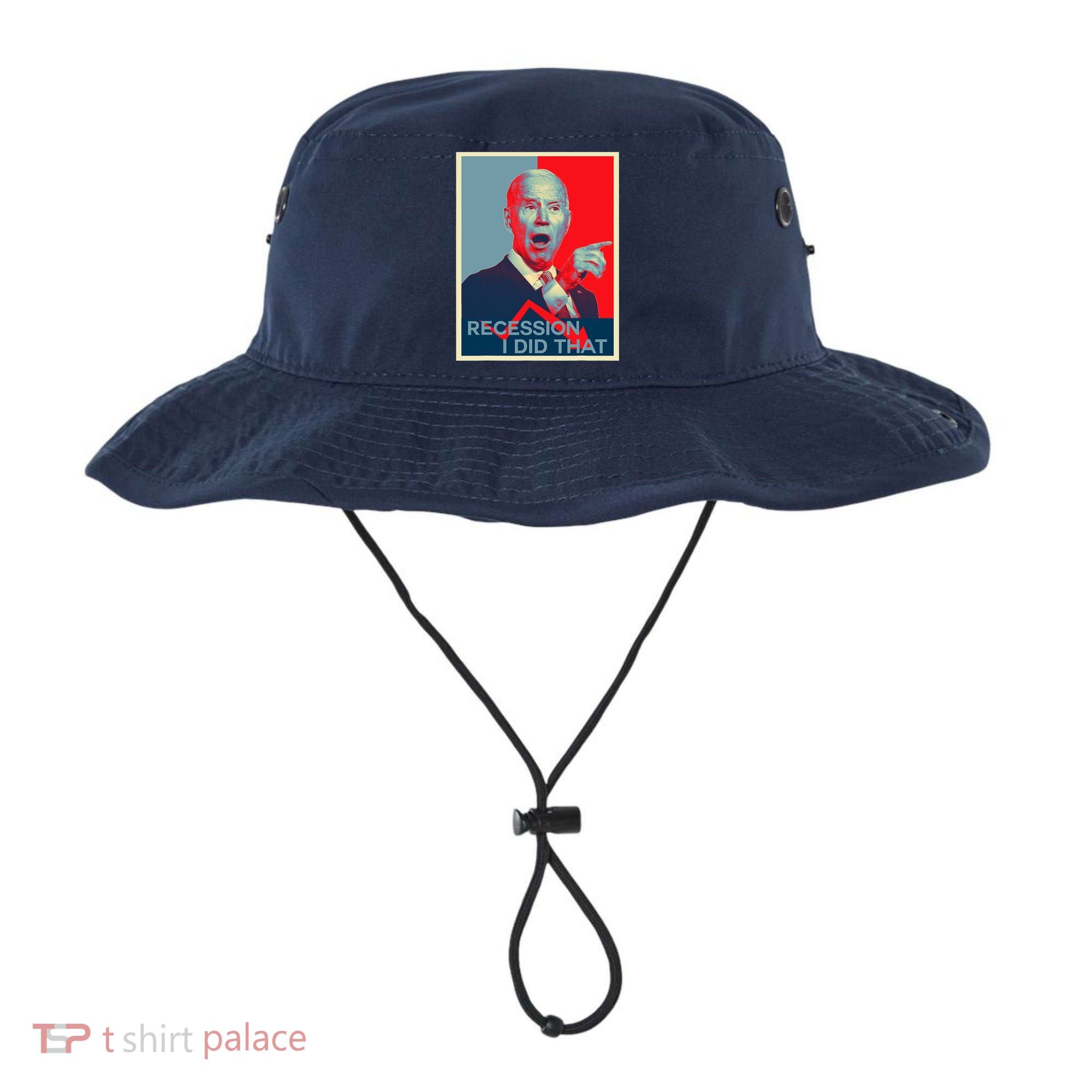 Recession I Did That Funny Joe Biden Meme Hope Style Bucket Hat