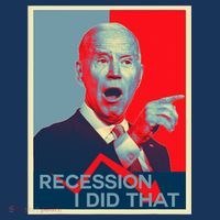 Recession I Did That Funny Joe Biden Meme Hope Style Mousepad thumb 1