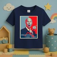 Recession I Did That Funny Joe Biden Meme Hope Style Toddler T-Shirt thumb 3
