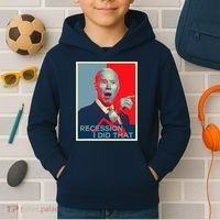 Recession I Did That Funny Joe Biden Meme Hope Style Kids Hoodie thumb 2