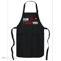 Run I Dare You Funny Baseball Catcher Baseball Player Lover Apron thumb 0