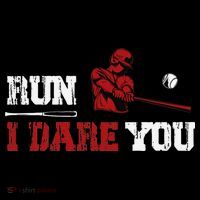 Run I Dare You Funny Baseball Catcher Baseball Player Lover Coffee Mug thumb 5