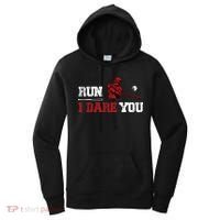 Run I Dare You Funny Baseball Catcher Baseball Player Lover Women's Hoodie thumb 0