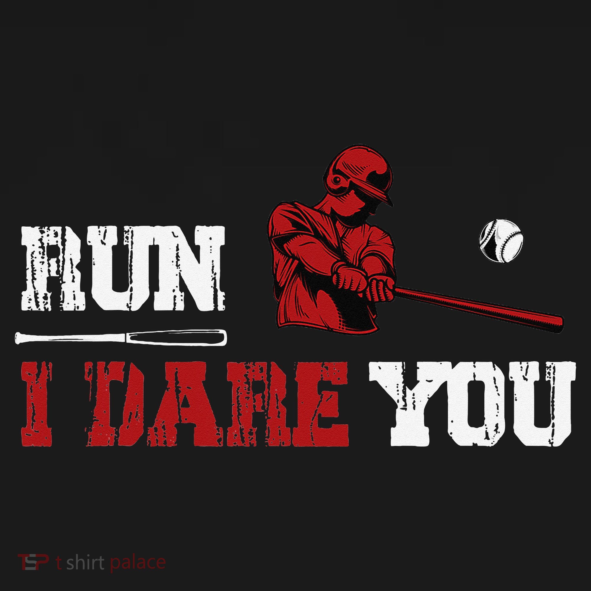 Run I Dare You Funny Baseball Catcher Baseball Player Lover Women's Tank Top