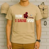 Run I Dare You Funny Baseball Catcher Baseball Player Lover T-Shirt thumb 6