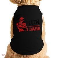 Run I Dare You Funny Baseball Catcher Baseball Player Lover Doggie Tank thumb 0