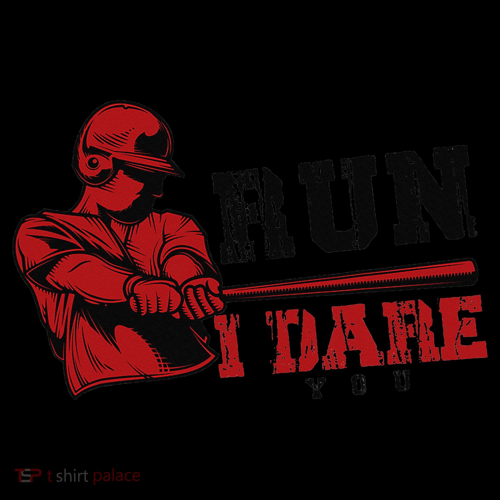 Run I Dare You Funny Baseball Catcher Baseball Player Lover Coffee Mug