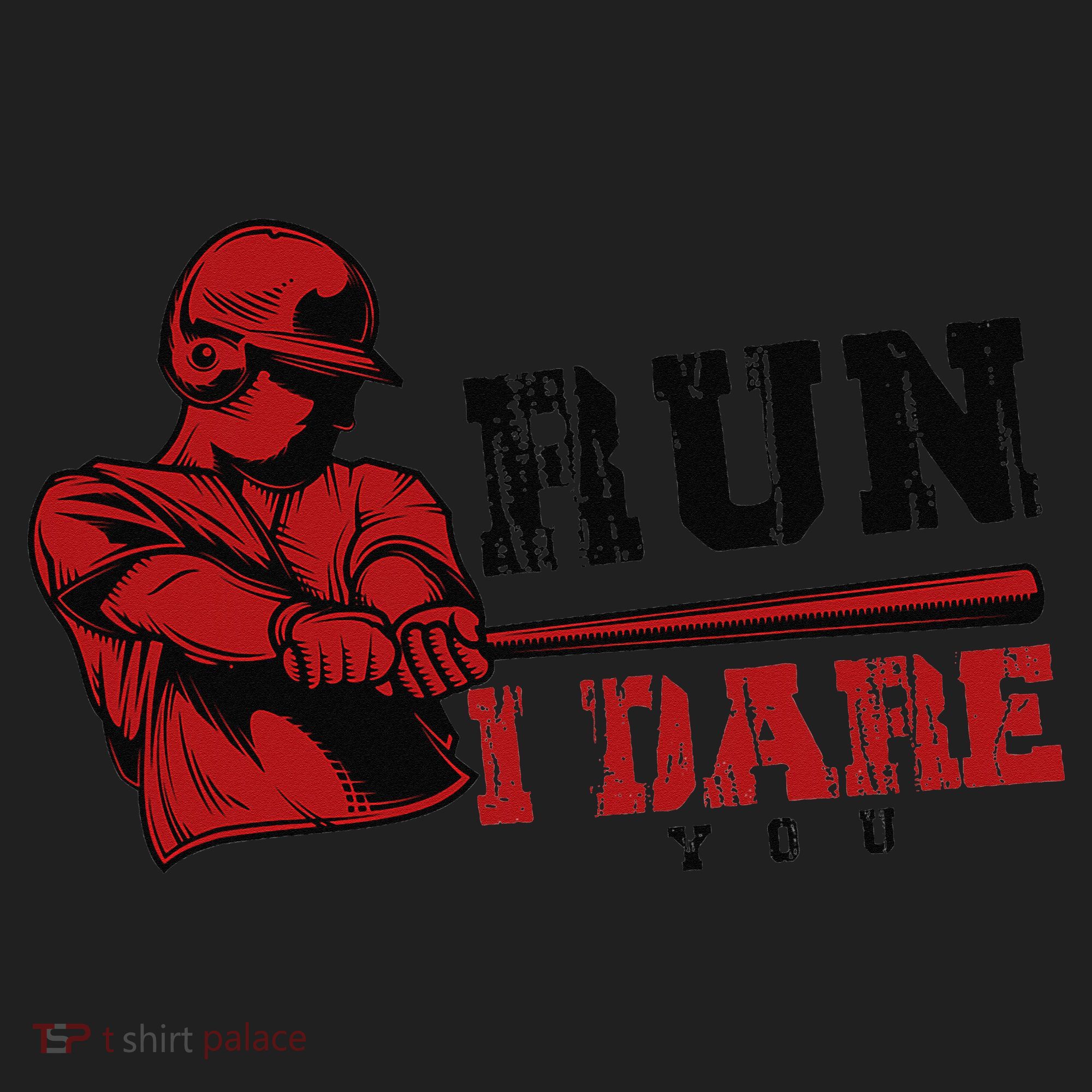 Run I Dare You Funny Baseball Catcher Baseball Player Lover Beanie
