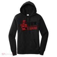 Run I Dare You Funny Baseball Catcher Baseball Player Lover Women's Hoodie thumb 0