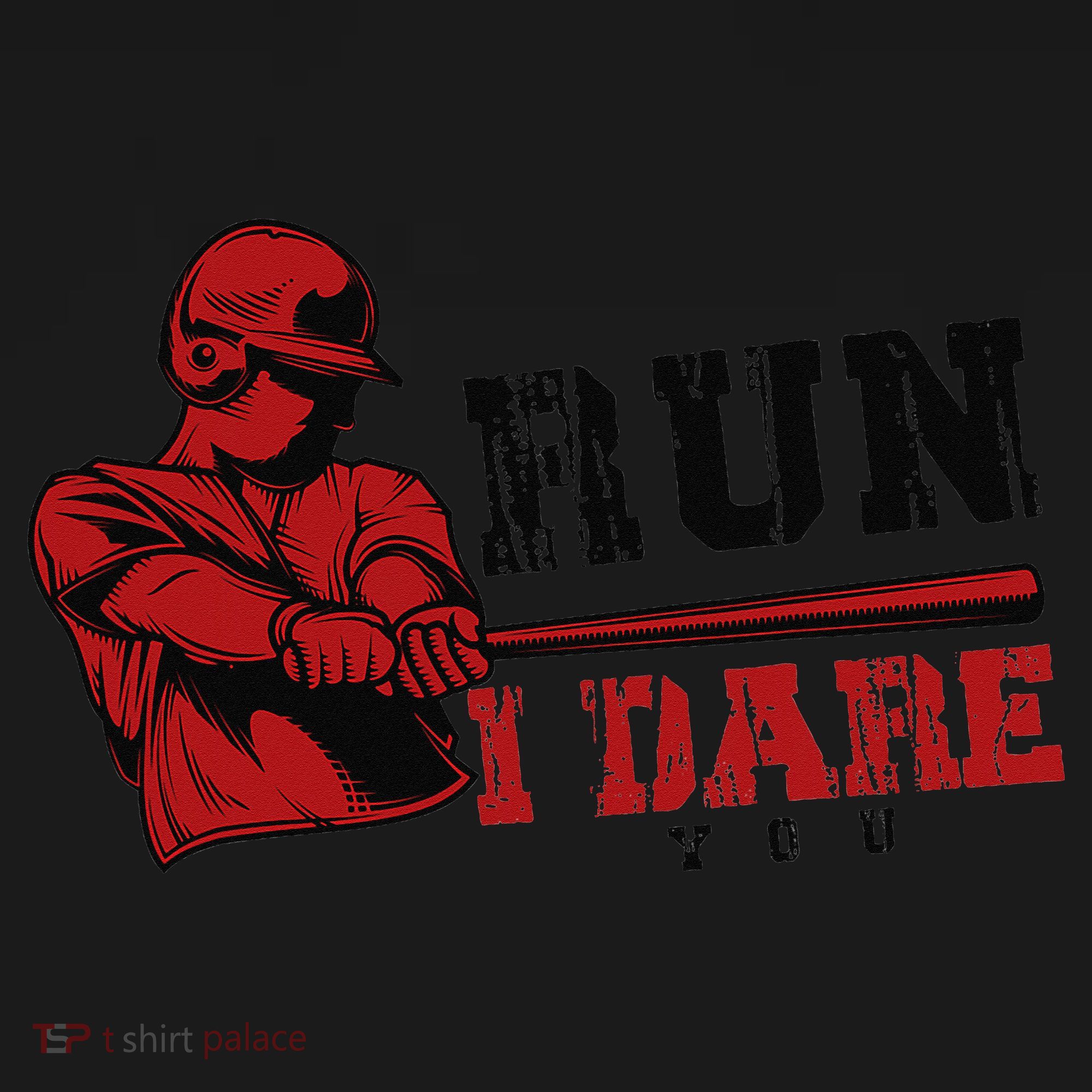 Run I Dare You Funny Baseball Catcher Baseball Player Lover Women's Tank Top