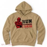 Run I Dare You Funny Baseball Catcher Baseball Player Lover Hoodie thumb 0