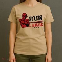Run I Dare You Funny Baseball Catcher Baseball Player Lover T-Shirt thumb 4
