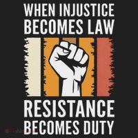 Resistance Is Duty Protest Quote Apparel Activist Gift Women's Sweatshirt thumb 2