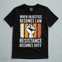 Resistance Is Duty Protest Quote Apparel Activist Gift T-Shirt thumb 5