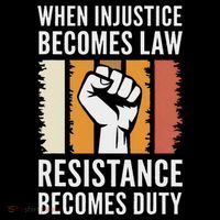 Resistance Is Duty Protest Quote Apparel Activist Gift Bucket Hat thumb 4