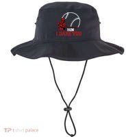 Run I Dare You Funny Baseball Catcher Baseball Player Lover Bucket Hat thumb 0