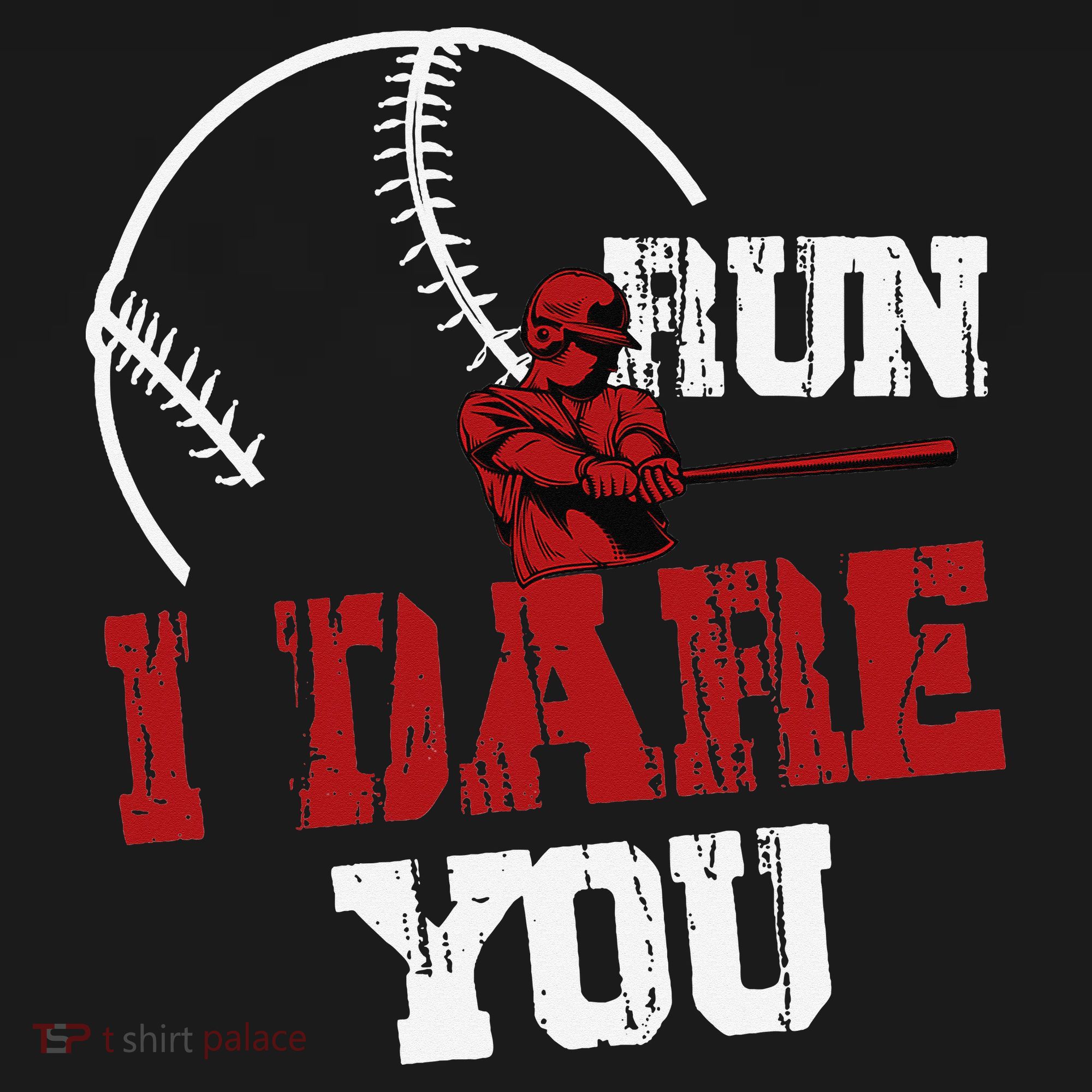 Run I Dare You Funny Baseball Catcher Baseball Player Lover Women's Tank Top