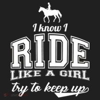 Ride Like A Girl Try To Keep Up Tumbler thumb 3