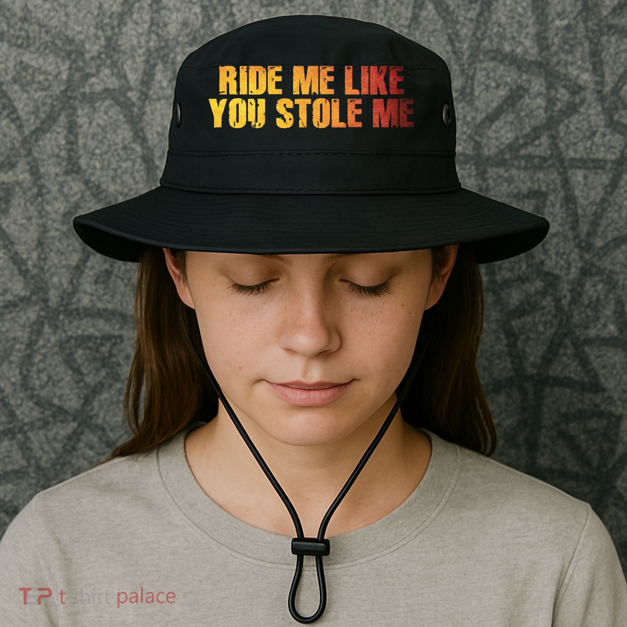Ride Me Like You Stole Me Bucket Hat