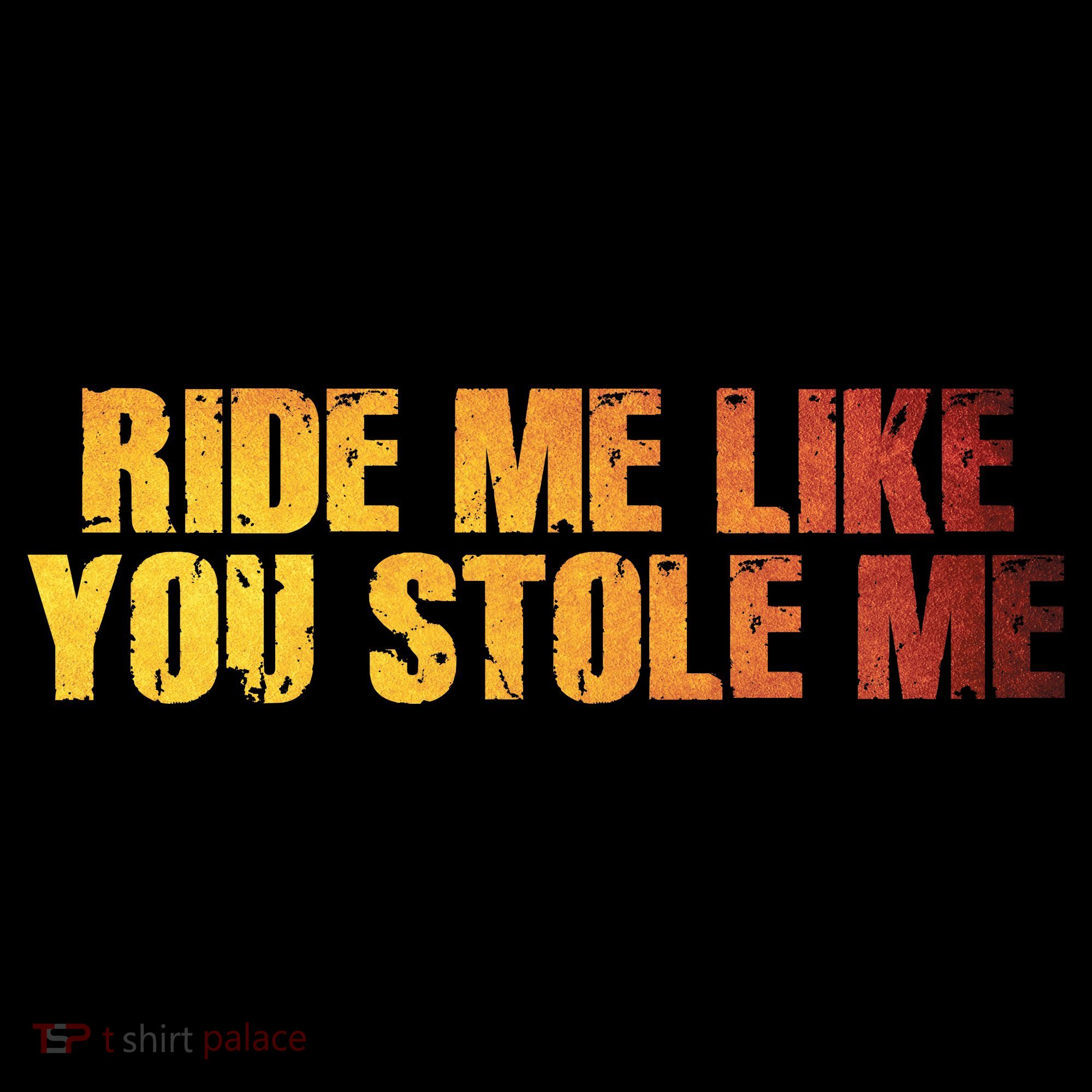 Ride Me Like You Stole Me Visor