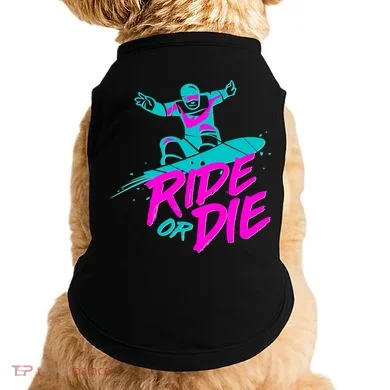 Ride Or Die Snow Boarding Doggie Tank
