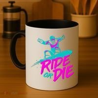 Ride Or Die Snow Boarding Coffee Mug thumb 4